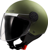 LS2 OF558 Sphere II Solid,  open face helmet,  color: Matt-Dark Green,  size: XXL