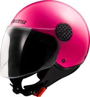 LS2 OF558 Sphere Lux II Solid,  jet helmet,  color: Neon-Pink,  size: XL