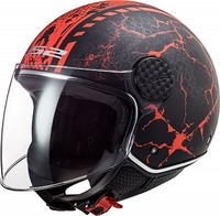 LS2 OF558 Sphere Lux Snake,  jet helmet