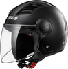 LS2 OF562 Airflow,  jet helmet,  color: Black,  size: S