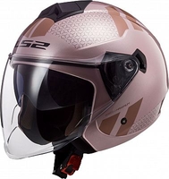 LS2 OF573 Twister II Combo,  jet helmet