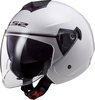 LS2 OF573 Twister II,  jet helmet,  color: White,  size: XS