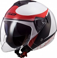 LS2 OF573 Twister II Plane,  jet helmet