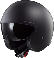 LS2 OF599 Spitfire II Solid,  open face helmet,  color: Matt-Black,  size: XXL