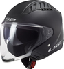 LS2 OF600 Copter II Solid,  open face helmet,  color: Matt-Black,  size: XS