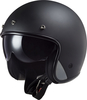 LS2 OF601 Bob II Solid,  open face helmet,  color: Matt-Black,  size: L