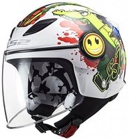 LS2 OF602 Funny Croco,  jet helmet kids
