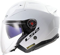 LS2 OF603 Infinity II Solid,  open face helmet,  color: White,  size: XS