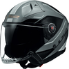 LS2 OF603 Infinity II Veyron,  jet helmet,  color: Grey/Black,  size: XXL