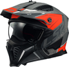 LS2 OF606 Drifter Devor,  modular helmet,  color: Matt Red/Grey,  size: L
