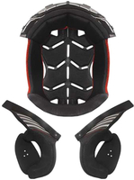 LS2 OF606 Drifter,  lining/cheek pads,  color: Black,  size: M