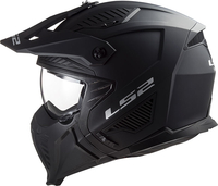 LS2 OF606 Drifter Solid,  modular helmet,  color: Matt-Black,  size: M