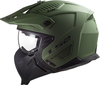 LS2 OF606 Drifter Solid,  modular helmet,  color: Matt-Dark Green,  size: XL