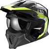 LS2 OF606 Drifter Triality,  modular helmet,  color: Black/Neon-Yellow,  size: XXL