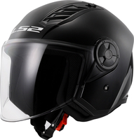 LS2 OF616 Airflow II Solid,  open face helmet,  color: Black,  size: XL
