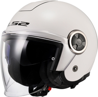LS2 OF620 Classy Solid,  open face helmet,  color: White,  size: 3XL