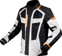 LS2 Scout,  textile jacket waterproof,  color: Black/Dark Grey,  size: 3XL