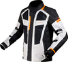 LS2 Scout,  textile jacket waterproof,  color: Black/Dark Grey,  size: 4XL