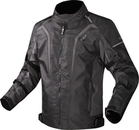 LS2 Sepang,  textile jacket waterproof,  color: Black/Dark Grey,  size: 3XL