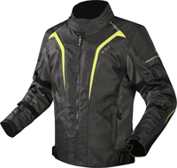 LS2 Sepang,  textile jacket waterproof,  color: Black/Neon-Yellow,  size: 3XL