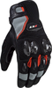LS2 Spark II Air,  gloves,  color: Black/Grey/Red,  size: XL