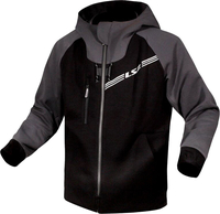 LS2 Throttle,  textile jacket,  color: Black/Dark Grey,  size: 3XL