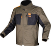 LS2 Titanium,  textile jacket waterproof,  color: Dark Green/Black,  size: 3XL