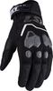 LS2 Vega,  gloves perforated,  color: Black,  size: L