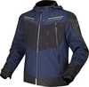 LS2 Zirconium,  textile jacket waterproof,  color: Dark Blue/Black/Neon-Yellow,  size: S