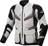 Macna Aerocon,  textile jacket,  color: White/Black,  size: 3XL