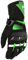 Macna Airpack,  gloves,  color: Black/Green,  size: M