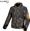 Macna Angle Camo,  textile jacket waterproof,  color: Brown/Grey/Black,  size: 3XL