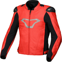 Macna Aviant Air,  leather/textile jacket,  color: Red/Black,  size: 54