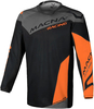 Macna Backyard 1,  jersey,  color: Black/Grey/Orange,  size: XL