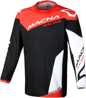 Macna Backyard 1,  jersey,  color: Black/Red/White,  size: M