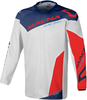 Macna Backyard 1,  jersey,  color: Light Grey/Blue/Red,  size: XXL