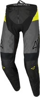 Macna Backyard 1,  textile pants,  color: Black/Grey/Neon-Yellow,  size: XL