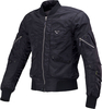 Macna Bastic,  textile jacket waterproof,  color: Black,  size: M