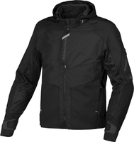 Macna Beacon,  textile jacket waterproof,  color: Black,  size: L