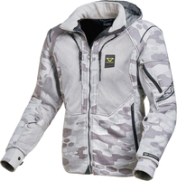 Macna Breeze Camo,  textile jacket,  color: Beige/Grey,  size: M