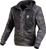 Macna Breeze Camo,  textile jacket,  color: Dark Grey/Grey/Black,  size: L