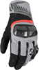 Macna Chizu,  gloves,  color: Grey/Black/Red,  size: L