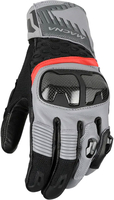 Macna Chizu,  gloves,  color: Grey/Black/Red,  size: L