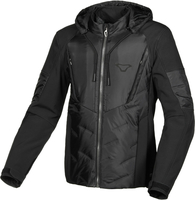 Macna Cocoon,  textile jacket waterproof,  color: Black,  size: 3XL