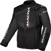 Macna Crest,  textile jacket,  color: Black,  size: 3XL