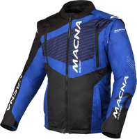 Macna Crest,  textile jacket,  color: Black/Blue,  size: XL