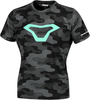 Macna Dazzle Wing 2.0,  t-shirt women,  color: Black/Grey/Turquoise,  size: XS