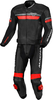 Macna Diabro,  leather suit 2pcs.,  color: Black/Red,  size: 54