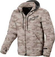 Macna District,  textile jacket,  color: Beige/Brown,  size: XL