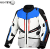 Macna Domane,  textile jacket,  color: Light Grey/Blue/Black,  size: XL